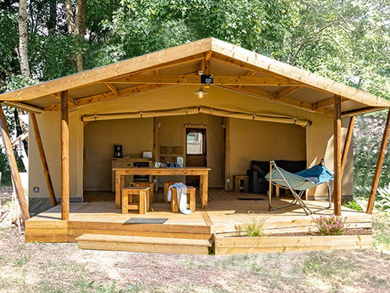 Accommodation - Ecolodge Cotton Nature - Camping les Chamberts