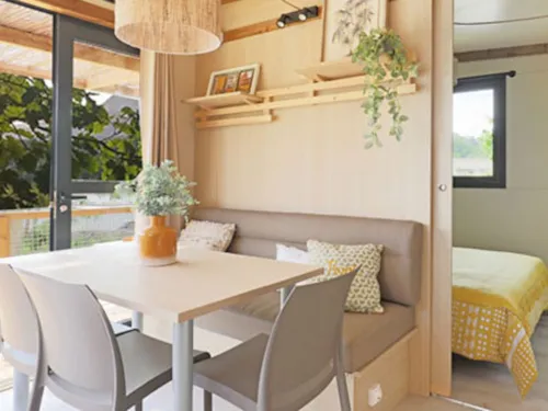 Accommodation - Drôme River Nature Chalet - Air-Conditioned - image n°6 - Les Chamberts camping et lodges