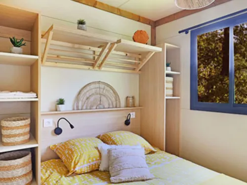 Accommodation - Drôme River Nature Chalet - Air-Conditioned - image n°8 - Les Chamberts camping et lodges