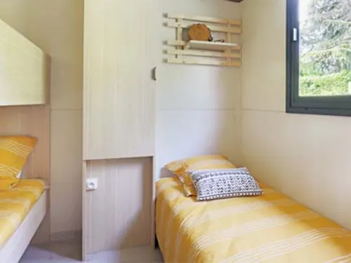 Accommodation - Drôme River Nature Chalet - Air-Conditioned - image n°7 - Les Chamberts camping et lodges