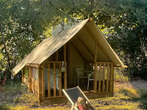 Accommodation - Glamping Tent Drome - Air-Conditioned - image n°2 - Les Chamberts camping et lodges
