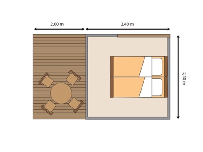 Tente Glamping Drome