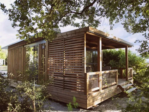 Accommodation - Drôme River Nature Chalet - Air-Conditioned - image n°1 - Les Chamberts camping et lodges