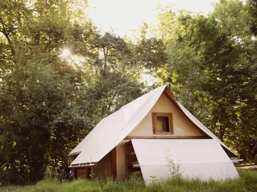 Accommodation - Glamping Tent Drome - Air-Conditioned - image n°3 - Les Chamberts camping et lodges