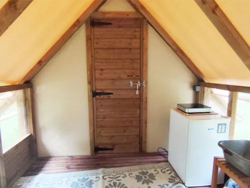 Accommodation - Glamping Tent Drome - Air-Conditioned - image n°6 - Les Chamberts camping et lodges