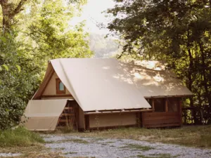 Locatif - Glamping tent Drome - Air-conditioned - Les Chamberts camping et lodges