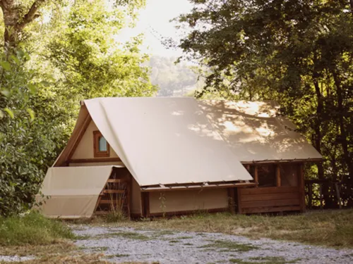 Accommodation - Glamping Tent Drome - Air-Conditioned - image n°1 - Les Chamberts camping et lodges