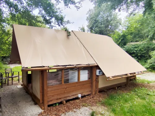 Accommodation - Glamping Tent Drome - Air-Conditioned - image n°8 - Les Chamberts camping et lodges