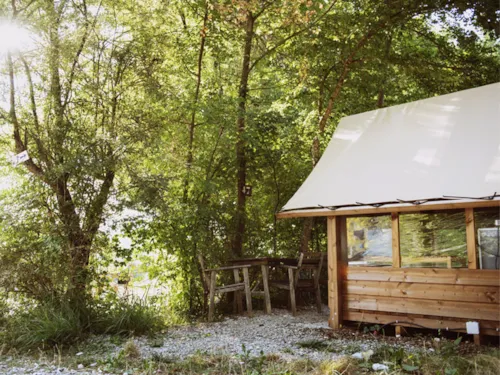 Accommodation - Glamping Tent Drome - Air-Conditioned - image n°9 - Les Chamberts camping et lodges