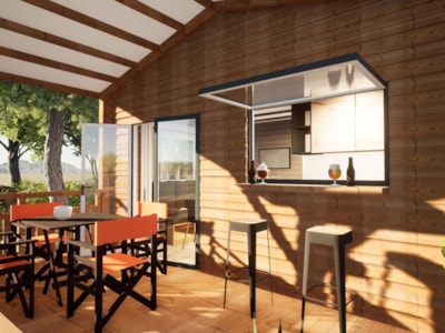 Air-conditioned Premium Chalet Sésame