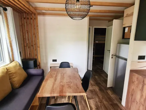 Mietunterkunft - Klimatisiertes Premium-Chalet Sésame - image n°7 - Les Chamberts camping et lodges