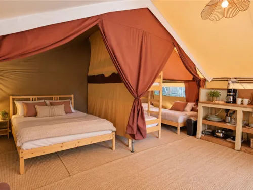 Mietunterkunft - Canopy Lodge - image n°3 - Les Chamberts camping et lodges