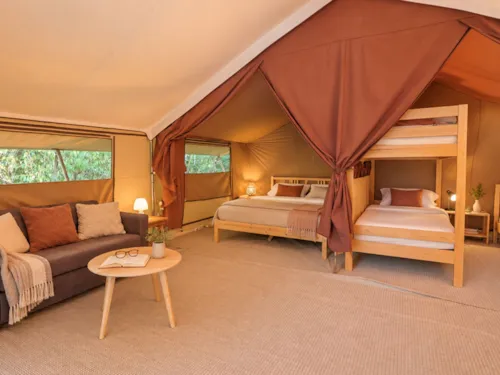 Mietunterkunft - Canopy Lodge - image n°2 - Les Chamberts camping et lodges