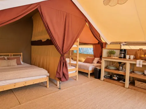 Mietunterkunft - Canopy Lodge - image n°8 - Les Chamberts camping et lodges