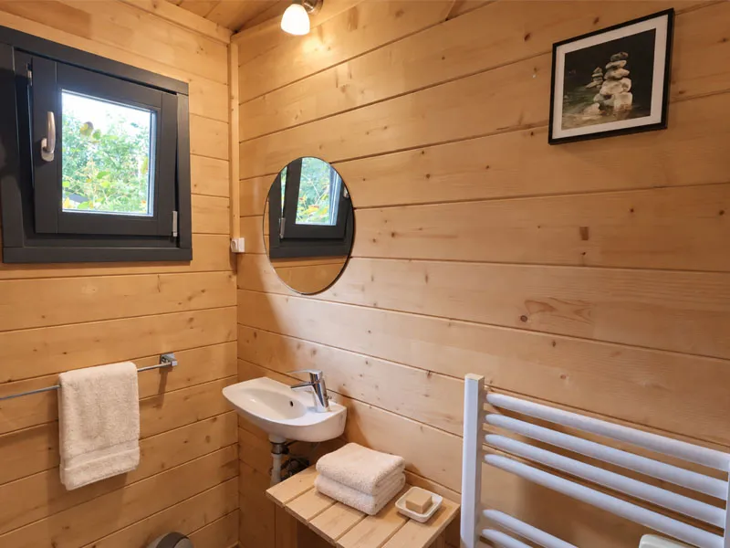Chalet En Bois Grand Confort Luxe - Climatisé
