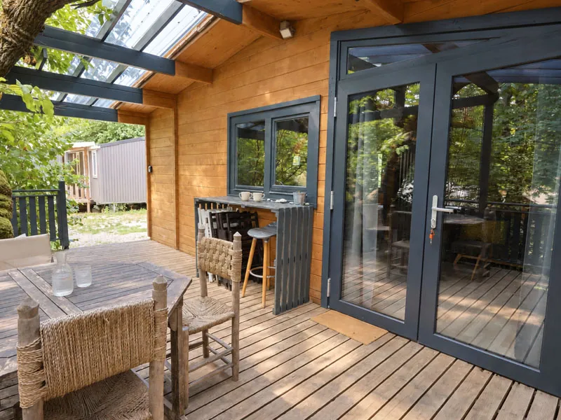 Chalet En Bois Grand Confort Luxe - Climatisé