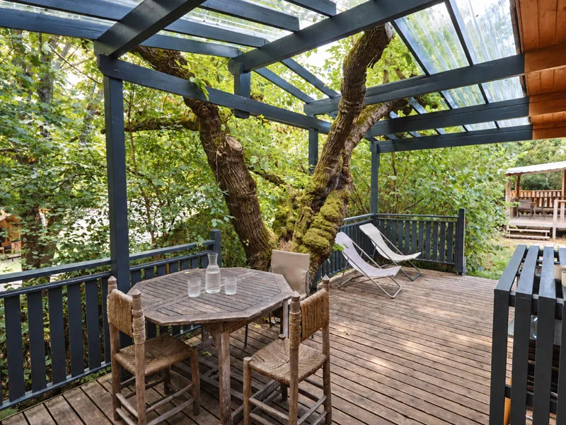 Chalet En Bois Grand Confort Luxe - Climatisé