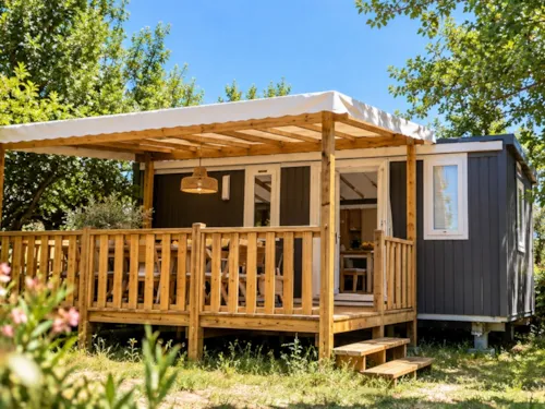 Mietunterkunft - Cottage Komfort 2 Schlafzimmer - Klimatisiert - image n°1 - Les Chamberts camping et lodges