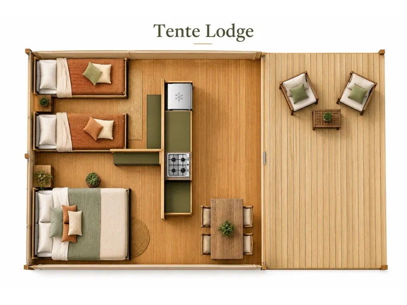 Tente Lodge Luxe