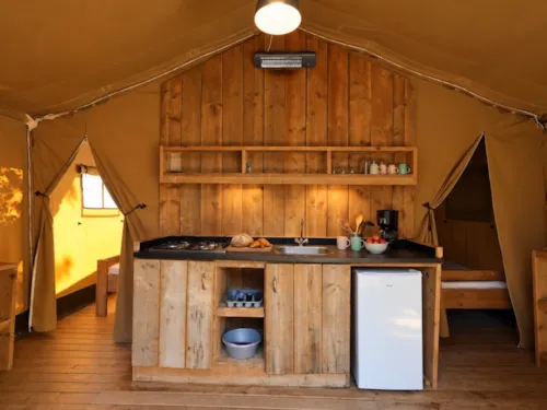 Accommodation - Luxury Lodge Tent - image n°2 - Les Chamberts camping et lodges
