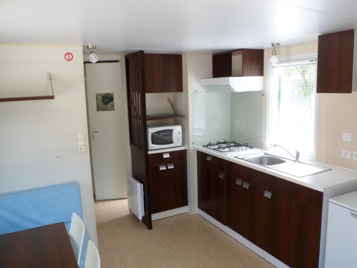 Mobil Home Sirocco 31M² (2 Chambres) Terrasse Couverte + Tv