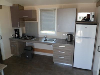 Mistral Mobile Home 32m² (2 bedrooms) covered terrace + TV - Suitable for people with reduced mobility