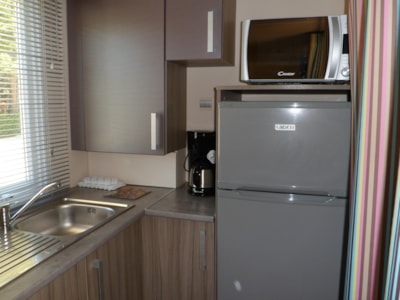 Mobile home Marin 32m² (2 bedrooms) sheltered terrace + TV