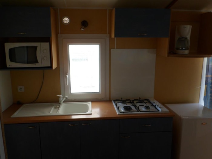 Mobil Home Tramontane Environ 27M² (2 Chambres) + Terrasse Couverte