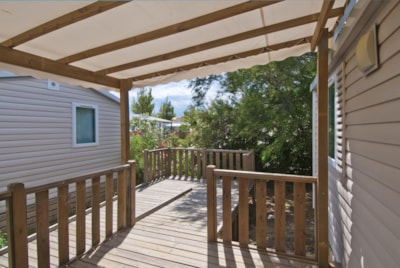 Mistral Mobile Home 32m² (2 bedrooms) covered terrace + TV - Suitable for people with reduced mobility