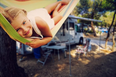 Pitch with electricity included + car + tent/caravan or motorhome