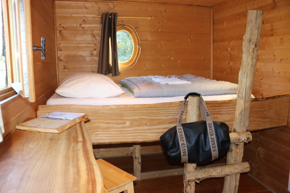 Location - Roulotte - Camping Domaine de la Dombes