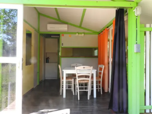 Location - Chalet 24,5 M²- 2 Chambres - image n°3 - Camping le Chaudebry