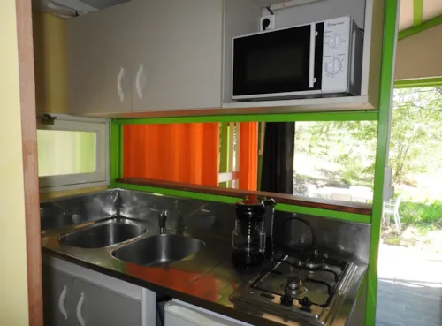 Location - Chalet 24,5 M²- 2 Chambres - image n°4 - Camping le Chaudebry
