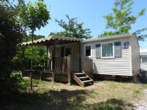 Locatif - Mobil home Océane 27 m² - 2 chambres - Camping le Chaudebry