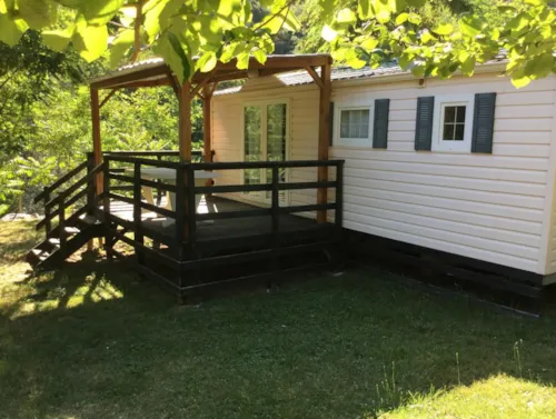 Location - Mobil Home Watipi 27 M² - 2 Chambres - image n°1 - Camping le Chaudebry