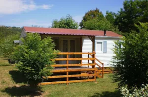 Locatif - Mobil home Louisiane 26 m² - 2 chambres - Camping le Chaudebry