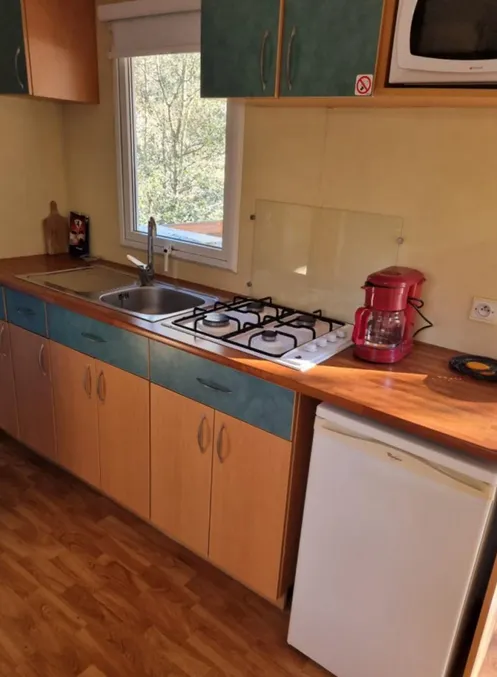 Location - Mobil Home Mercure 21 M² - 2 Chambres - image n°2 - Camping le Chaudebry