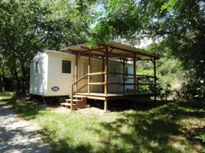 Locatif - Mobil home Mercure 21 m² - 2 chambres - Camping le Chaudebry