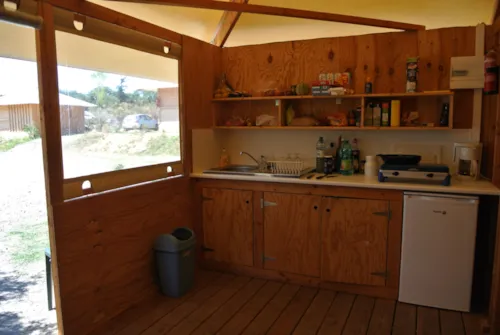 Accommodation - Wooden Cabin - 2 Bedrooms 25M² - image n°8 - Les Cabanes de Cornillon