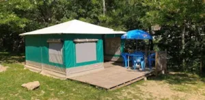 Locatif - Tentes toilées - Camping du Cheylard sur Eyrieux