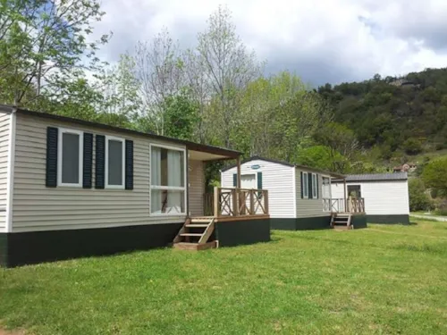 Huuraccommodatie(s) - Mobil Home Classique - image n°2 - Camping du Cheylard sur Eyrieux