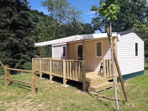 Location - Mobil-Home Confort - image n°2 - Camping du Cheylard sur Eyrieux