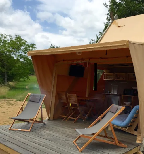 Mietunterkunft - Yakalodge - image n°9 - Camping Pierrageais