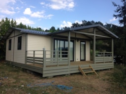 Location - Chalet Grand Standing - Camping Plein Sud