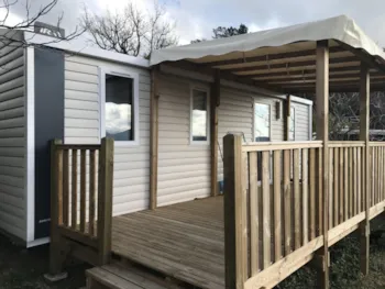 Location - Mobil-Home 3 Chambres - Camping Plein Sud