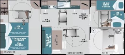 2-bedroom mobile home Suitable for people with reduced mobility - COMFORT - Air-conditioned — 7