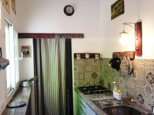 Mietunterkunft - Ferienhaus – L'atelier – Klimatisiert - image n°4 - Camping de la Colline