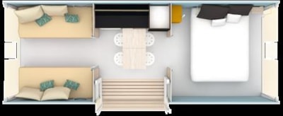 COCOSWEET - 2 bedrooms - Kitchenette - No bathroom facilities — 4