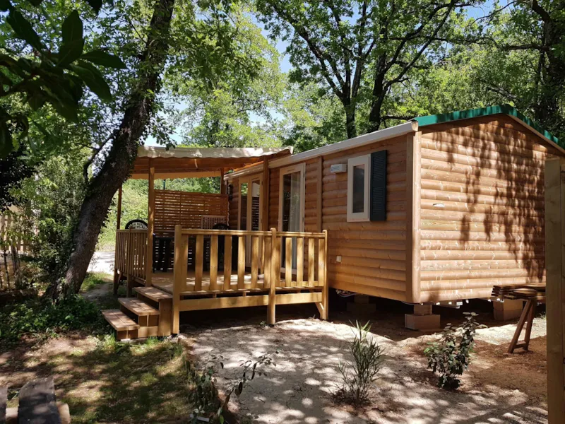 Mobil-Home 2 Chambres - Confort - Climatisé - Jusqu'à 4 Personnes