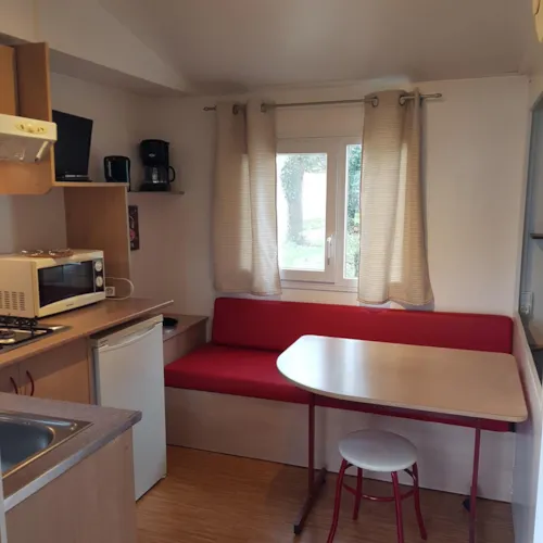 Accommodation - 1-Bedroom Mobile Home - Eco - Air-Conditioned - image n°3 - Camping de la Colline